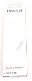 Mobilize Headset - 81598 Mobilize In-ear Stereo Headset With Remote Control Usb-c White