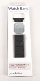 Mobilize Wristbands For Smartwatch - 81661 Mobilize Silicone Watch Band - Magnetic - For Apple 38-40-41mm - Black