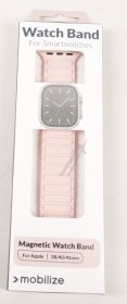 Mobilize Wristbands For Smartwatch - 81667 Mobilize Silicone Watch Strap - Magnetic - For Apple 38-40-41mm - Pink