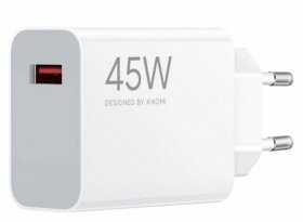 Xiaomi Power Supply-mobile Phone - Bhr07sleu 45w Wall Charger Usb-a Xiaomi White
