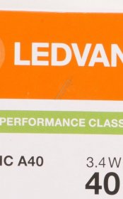 Osram E27 Led-emitter - Ledcla40dim 3 4w 827 Ledcla40dim 3 4w 827 Filcl E27 P Ledv