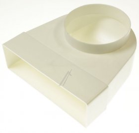 Nedco Bent Flat Pipe - 6540 Connection Piece