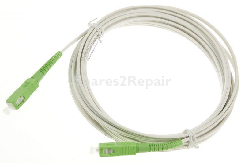 Optical Fibre Connectors - Cordon Fibre Optique 5,0m Sc Apc-apc Live Box -sfr -orange