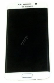 Samsung LCD Touchscreen - White (incl. adhesive) - Galaxy S6 Edge - GH97-17162B