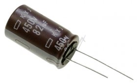 Nippon Chemi Con 450v Radial Electrolytic 105 D - 82uf-450v Ekxj451ell820mmn3s Elcap Radial 105° 18x31 5mm Long Life -rohs-