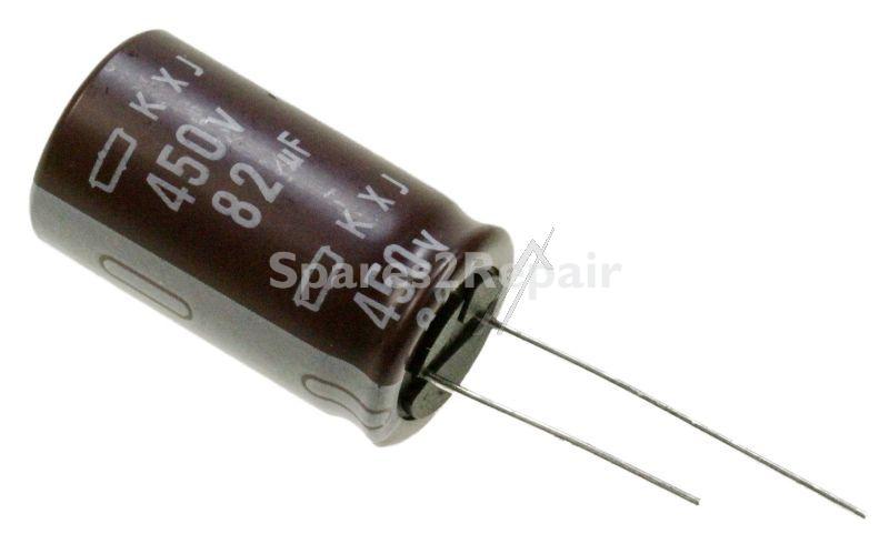 Nippon Chemi Con 450v Radial Electrolytic 105 D - 82uf-450v Ekxj451ell820mmn3s Elcap Radial 105° 18x31 5mm Long Life -rohs-