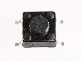 Pushbutton Smd - Dtsm61n Push Switch 12v-50ma Smd 6,0 X6,0mm Button High: 4,3mm