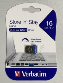 Verbatim Usb-stick 3.0 - Usb Drive 3.0 Nano 16gb Store´n´ Stay