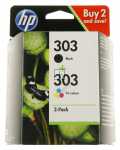 Hewlett Packard Cartridge - 303 3ym92ae Ink Cartridge Multipack Bk-c-m-y