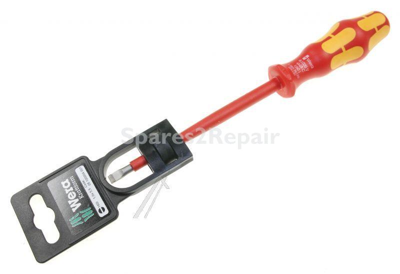 Wera Tools - 160i 1,0 X 5,5 X 125 Mm Hang-t Vde-isolierter Schlitz-schraubendreher 160 I Vde 1 X 1,0x5,5