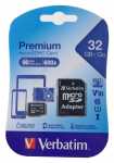 Verbatim Memorycard - Micro-sdhc 44083 Microsdhc Card 32gb Verbatim Class-10 Incl Adapter