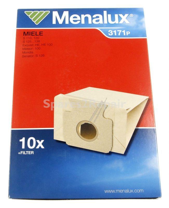 Vacuum Cleaner Bags - 9001961599 3171 P 10 Bags+1mcf [Electrolux Aeg]