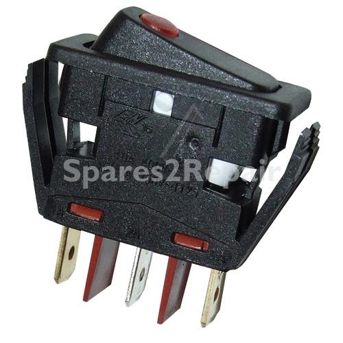 Moccamaster Rocker Switch 1 Pole - 43038 Switch Kbg-gcs Black