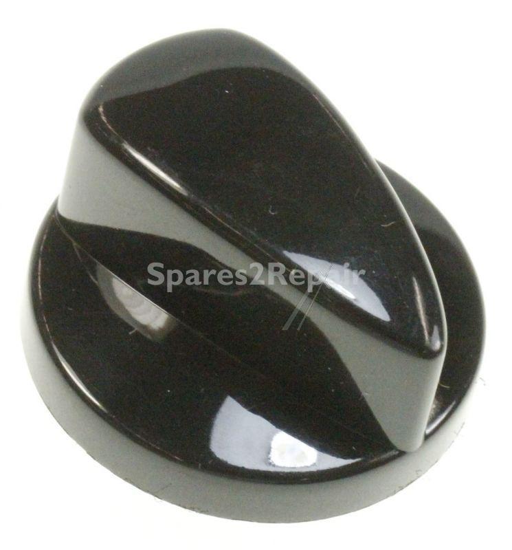 Button - C00193618 482000030155 Black Knob Electric New [Whirlpool Indesit]