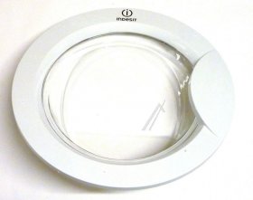 Washing Machine Window - C00283998 482000031614 Door Frame+glass Pw Indesit Ecoprime Wm [Whirlpool Indesit]