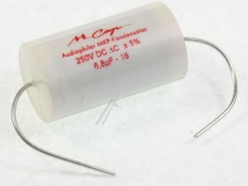 Mundorf Foil Capacitor - 6,8uf-250v Audio Filmcap. Axial 85° 20x33mm