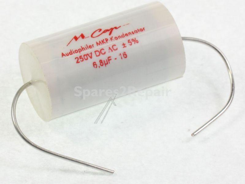 Mundorf Foil Capacitor - 6,8uf-250v Audio Filmcap. Axial 85° 20x33mm