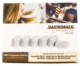 Gastroback Water Filter - 97765 Water Filter For 42640-42636-42612-620-611-609s