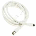 Compatible White Sat Connecting Cable - F-quick-connecting Cable 1 5m Class A Straight