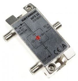 Kathrein Antenna Splitter Sat/terrestri - Wfs 28 Fernspeise-weiche 5-2150 Mhz F-connectoren