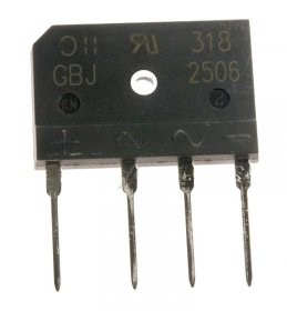 Diodes Incorporated Bridge Rectifier - Gbj2506-f Diode -rohs-conform-