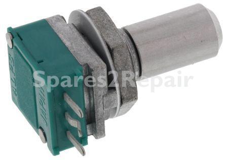 Alps Mono Carbon Pot Linear - 20k-0,05w Drehpoti Mono Linear Ø=6mm