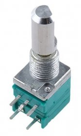 Alps Mono Carbon Pot Linear - 10k-0,05w Drehpoti Mono Linear Ø=6mm
