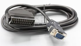 DELOCK Cable/Plugs/Adapter CABLE VIDEO SCART MALE (OUTPUT) > VGA MALE (INPUT) 2 M