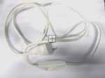 Eurocable With Switch CABLE 220V EURO-PLUG + SWITCH WHITE