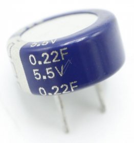 Eaton Puffer Electrolytics - 0 22f-5 5v Kr-5r5c224-r Gold Cap 7 5x7 5mm