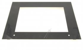 Oven outer Door - 22044760 Outer Glass Assembly (b-in Lat Black) [Vestel]