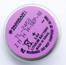 Tadiran Batteries Button Cell Battery - Batterie, 3.6 V - 550 Mah, 1-10c, Lithium-thionylchlorid