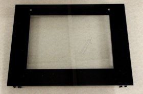 Glass Plate For Oven - 22021329 Outer Glass Assembly (60*60 flat black) [Vestel]