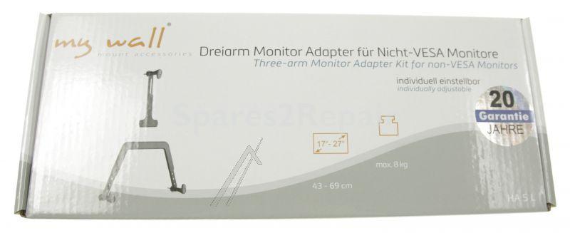 Mywall Monitor Holder - Dreiarm Monitor Adapter Fur Nicht-vesa-monitore - (43 - 69cm)