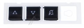 Liebherr Button - Tastatur 3 Auf-ab-alarm Sw Ral9005