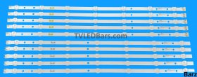Samsung LED Backlight Array Samsung BN96-28772A + BN96-28773A 55" D3GE-550SMA-R0 + D3GE-550SMB-R0 12pcs