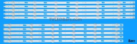 Barz LED Backlight Array Samsung BN96-50313A + BN96-50314A 65" CY-BT065HGHV1H CY-GT065HGLV1H CY-BA065HGSR1V CY-BT065HGEV1H CY-BC065HGSR1V 10pcs