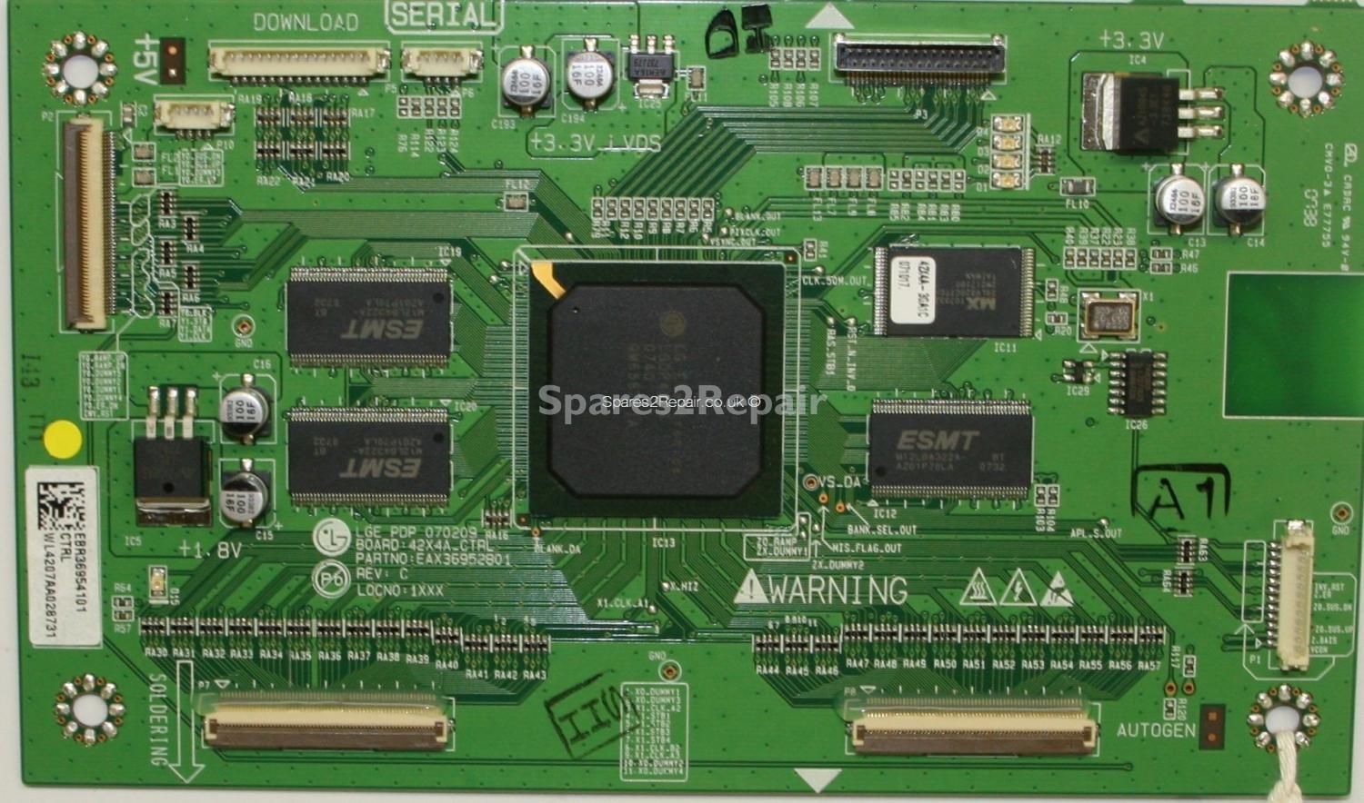 DPT42A3 CTRL 42X4A_CTRL - LGE PDP 070209 - EAX36952801