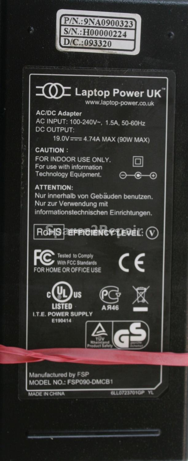 FSP Group Inc - Charger - FSP090-DMCB1 - 19v 3.42A (Original)