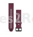 Garmin Wristbands For Smartwatch - 010-13391-04 Garmin Quickfit Band 20mm Silicone Merlot-graphite