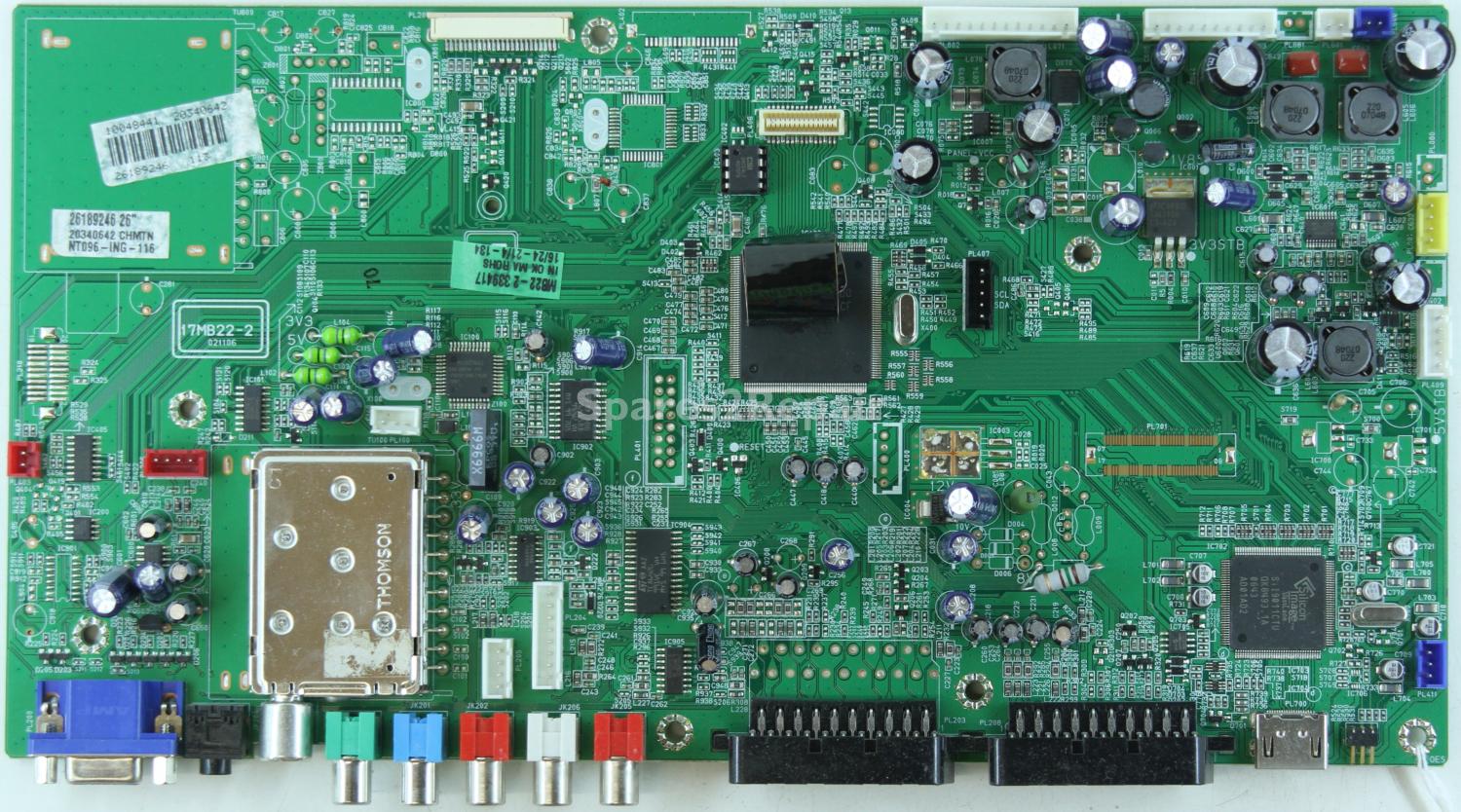 Goodmans LCD2661HDFVT - Main AV - 17MB22-2 - 021106 - 20340642