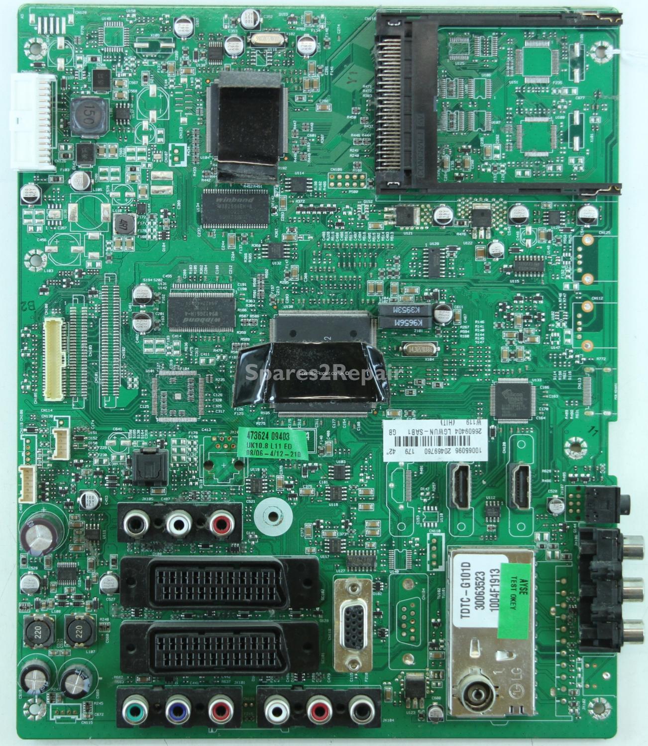 Hitachi L42VC04U - Main AV - 17MB35-4 - 060109 - 20469760