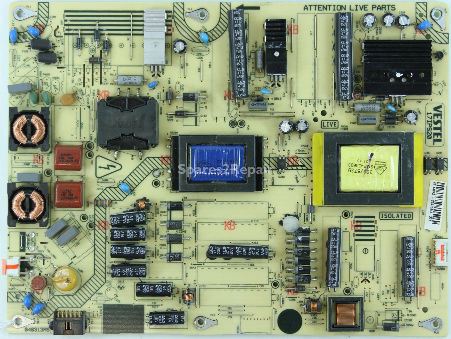 JVC LT-40TW51J - PSU - 23144072 - 17IPS20 - 040313R5