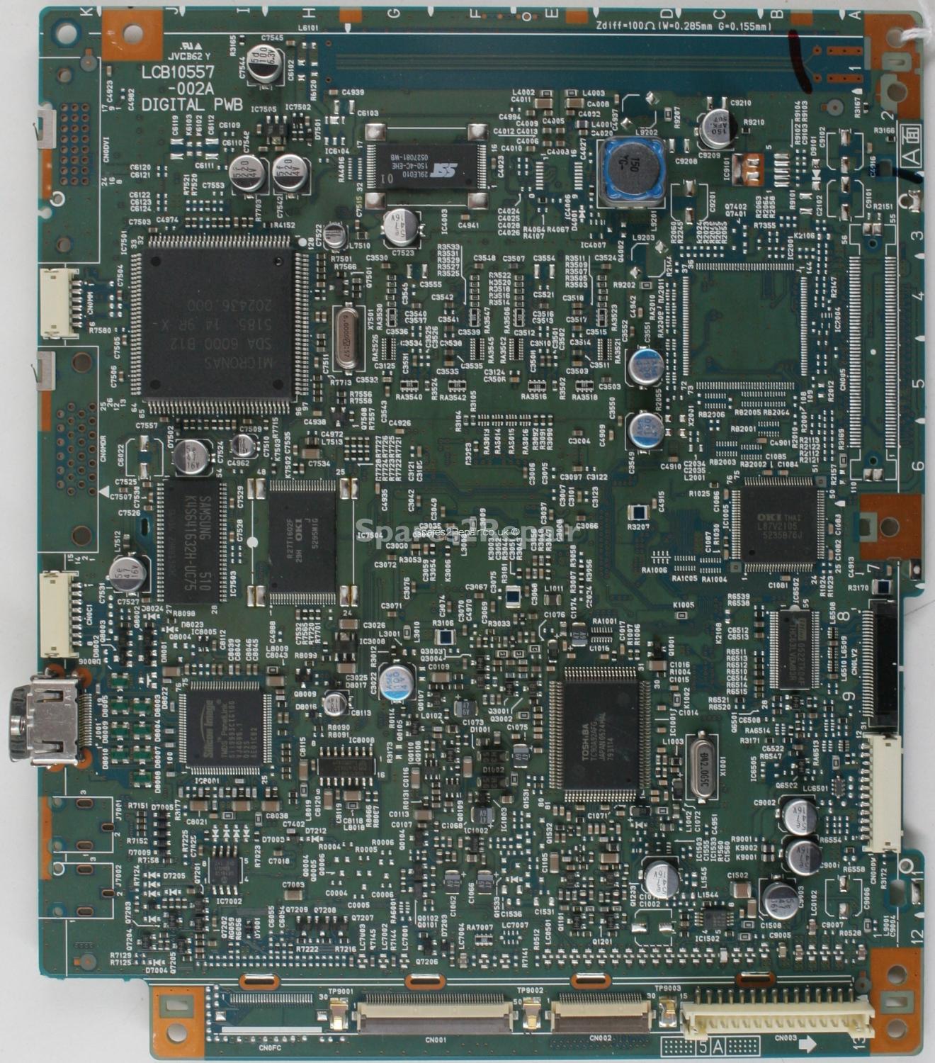 JVC LT-26DS6BJ - Digital - LCA10557-66B - SFL0D233A - LCB10557 -002A