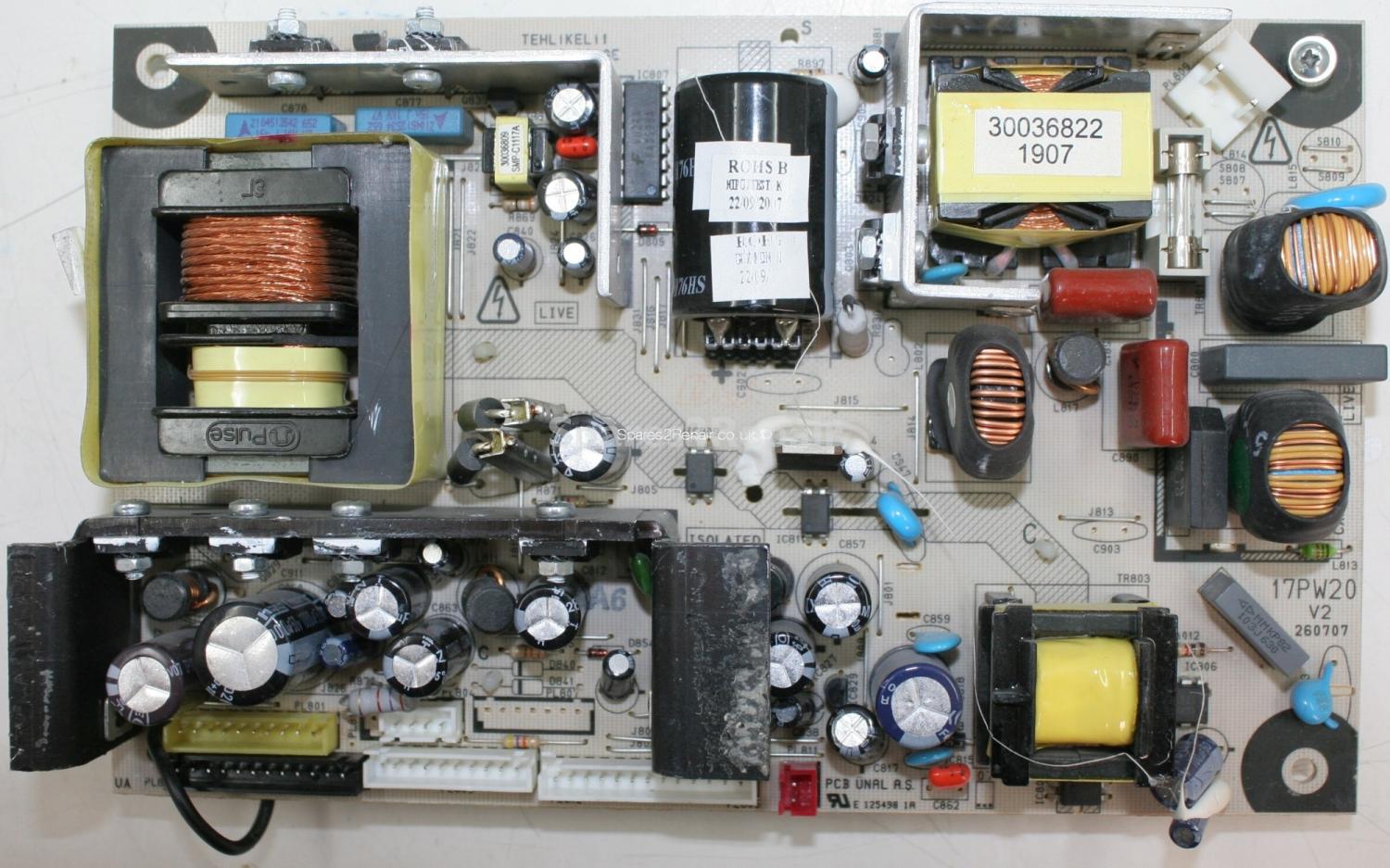 JVC LT-32DY8ZJ - PSU - 17PW20 V2 - 260707