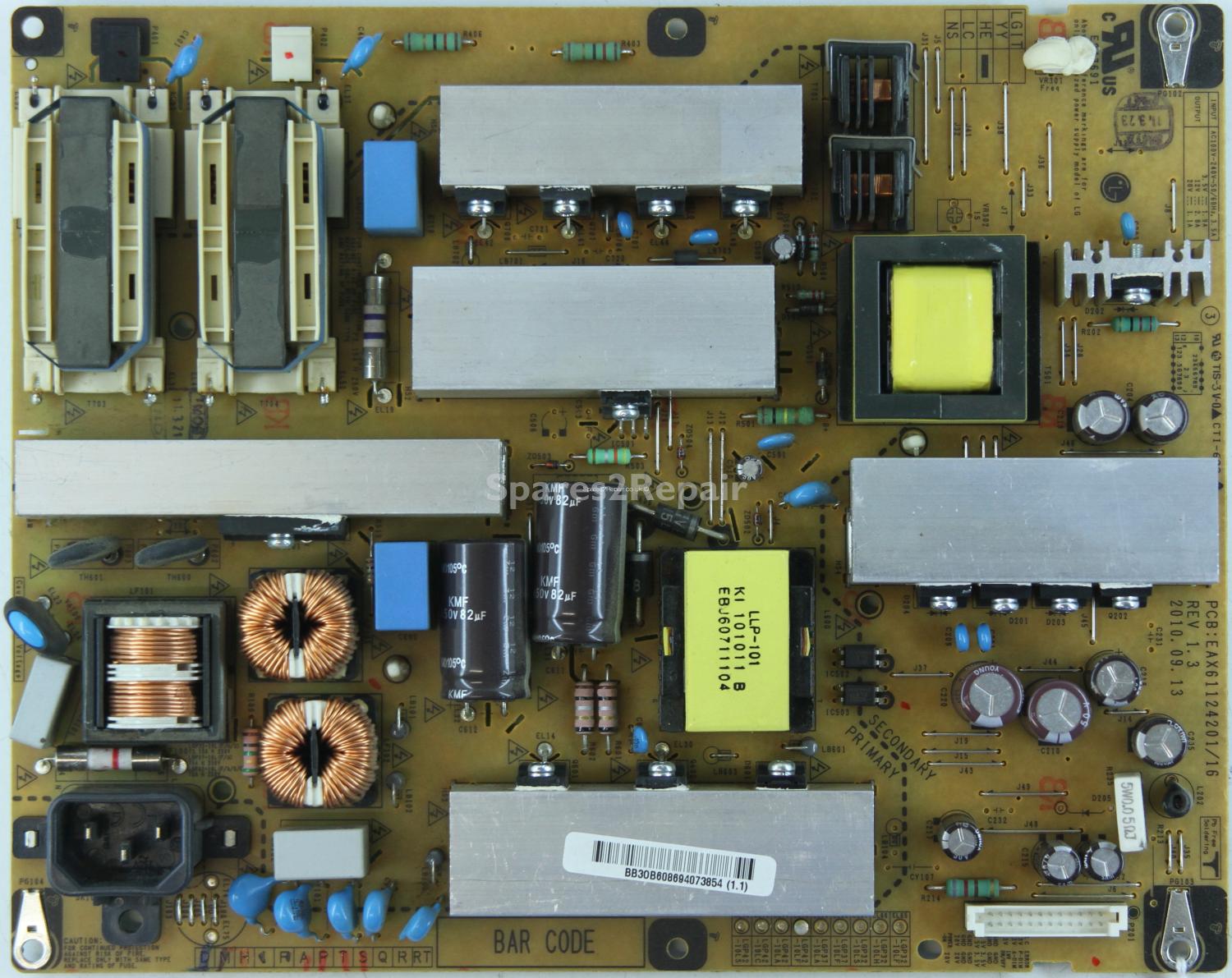 LG 42LK450U-ZB - PSU - EAY60869407 - EAX61124201/16 - REV 1.3 - LGP42-10LF