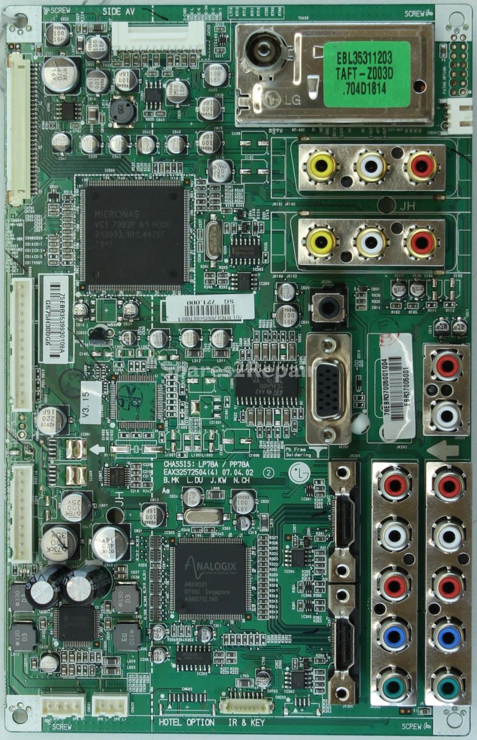 LG 32LC4R - Main AV - EAX32572504(4) - LP78A / PP78A - EBR35399301 - EBR37005001