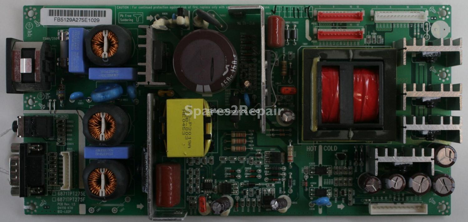 LG RZ-32LZ50 - PSU - 6871TPT275E - Rev. 1.5 - 041110 - B12-L02P