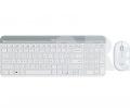 Logitech Keyboard+mouse-set Wireless - Mk470 Slim Combo Keyboard-mouse-set Wireless De Layout White - 920-009189