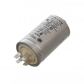 Universal Metal Shell 4-Tag & Stud Capacitor (8uF / 8MFD, 35mm x 60mm, pu=125)